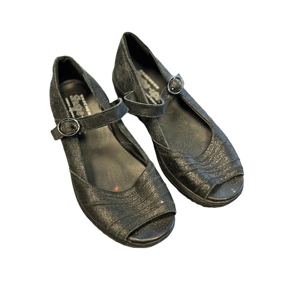 Women's Black Mary Jane Style Sketcher Shape-Ups Size 5.5 - Picture 1 of 13